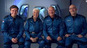 The marketing exec and volunteer firefighter will be joining his billionaire brother in a brief spaceflight with blue origin. Jlgznr3vn4bxm