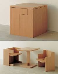 Truebluemeandyou Japanese Table And Chairs In A Box Space Saving Furniture Furniture Design Diy Furniture