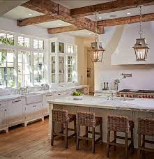 A farmhouse kitchen decor is closely related to country style. French Country Kitchen Beautiful French Kitchen French Country Kitchen French Co French Farmhouse Kitchen Farmhouse Kitchen Design Country Kitchen Designs