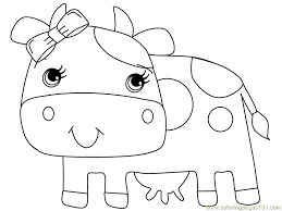 Mammal(232) cow(8) you can slide the picture to see the finished cute cow. Cow Funny Coloring Page For Kids Free Cow Printable Coloring Pages Online For Kids Coloringpages101 Com Coloring Pages For Kids