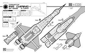 Traveller Ins Daring Deckplans Far Future Enterprise Traveller Rpg Starship Design Starship Concept