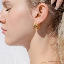 Rhodium Plated Latisha Pierced Earrings Swarovski Crystal Swarovski Latisha  Earrings Latisha Earring