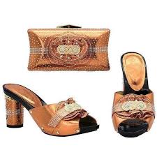 Latest African Shoes With Matching Bags For Wedding Shoe And Bags H In 2020 Shoes Italian Shoes Wedding Shoes