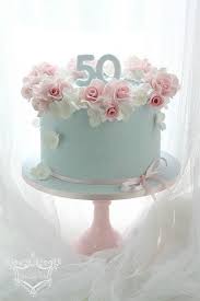 50th Birthday Cake Geburtstagstorte Torte 50 Geburtstag Blumenkuchen