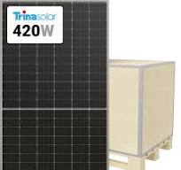 Trina 420W Solar Panel 144 Cell Bifacial TRI-TSM-420 ...