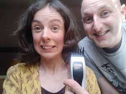 Head shave couple who live near Shepton Mallet raise more than £1,700 for  charity