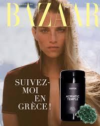 Featured in Harper's Bazaar, France Adriatic Temple is more than a soak...  it's a portal. Powdered violet leaves, fig milk, and sacred resins swirl in  mineral-rich waters, conjuring memories of sunlit Roman