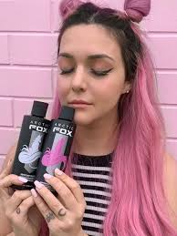 Arctic Fox Hair Color Cassietwyford My Face When I Ve Just Freshly Recoloured W Arcticfoxhaircolor The Best C In 2020 Arctic Fox Hair Color Fox Hair Dye Hair Color