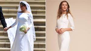 With only hours to go until the wedding of prince harry and meghan markle, the biggest fashion moment of the year remains a secret. The Best Affordable Dupes For Meghan Markle S Wedding Dress Allure