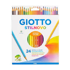 Jual Giotto Stilnovo Cardboard Pensil Warna 24 Colors Online Desember 2020 Blibli