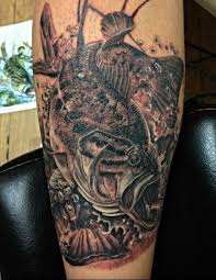 Small Mouth Bass Fish Tattooed By Julian Ybarra Tattoos Animal Tattoos 100 Tattoo