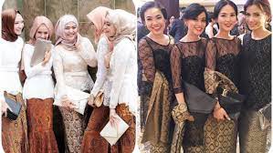Baju couple bareng temen / tampil kompak bersama sahabat dengan baju couple yang keren : 18 Inspirasi Kebaya Seragam Buat Dipakai Bareng Teman Agar Makin Kompak Dan Sayang Kan
