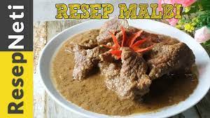 Resep Malbi Daging Sapi Khas Palembang Youtube Daging Sapi Resep Daging