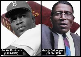 1965, Sequoia Cherokee alums, Mel & Daphne Culpepper's father, Grady, bring  the Great Jackie Robinson to town. Jackie came for the Mount Zion Baptist  Church fundraiser. Mount Zion is still located at