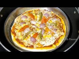 No Yeast No Cheese No Oven No Mayo Instant Pizza Recipe L How To Make Pizza Without Cheese In Kadai Youtube How To Make Pizza Pizza Recipes Recipes