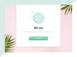 Please have another go. pretty much all day. Oh No Something Went Wrong By Regina Cendrakasih On Dribbble