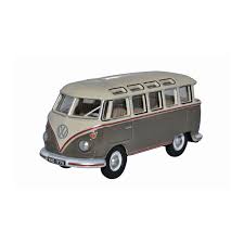 When the vw t1 samba hit markets it was considered a simple workhorse. Oxford 76vws009 Vw T1 Samba Bus Grau Beige Massstab 1 76 Herzomarkt