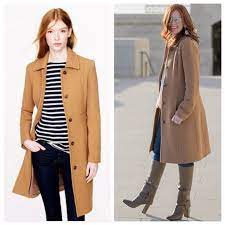 Womens j crew wool coat, like new, 8t. J Crew Jackets Coats J Crew Camel Lady Day Coat Poshmark