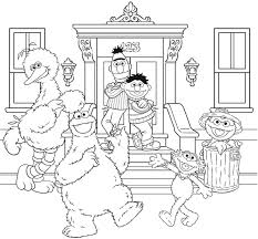 Thousands pictures for downloading and printing! Sesame Street Coloring Pages 100 Pictures Free Printable