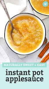 I don't want watery applesauce! Instant Pot Applesauce Easy Delicious One Lovely Life
