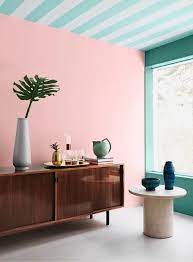 Soft contrasts in interior design. What Are Your Thoughts On Painted Ceilings Paper And Stitch