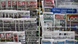 The front pages of the main uk tabloid newspapers. One S Right As Rein The Week Uk