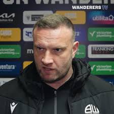 🗣️ The Gaffer reflects post-game to Wanderers TV..., 👉  https://www.bwfc.co.uk/wanderers-tv, #bwfc