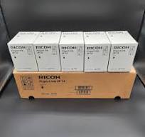 Genuine Ricoh JP-12 Black Priport Ink 817105 Box of 5 for DX3340 JP1230