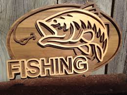 Fisherman Gift Idea Bass Fishing Decor Bass Wood Plaque Cabin Decor Man Cave Wildlife Decor Fish Decor Hom Fishing Decor Bass Fishing Decor Wood Plaques