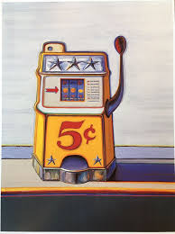 Wayne Thiebaud 5 Cent Machine Popart Wayne Thiebaud Wayne Thiebaud Paintings Pop Art