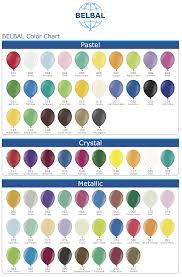 Colour Charts Partymoods Events