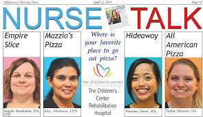 NURSE TALK: Where is your favorite place to go eat pizza?