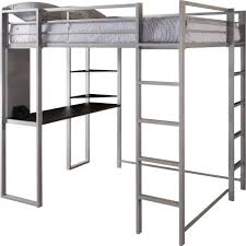 Amazingly Versatile Convenient And Space Saving Dhp S Alana Full Metal Loft Bed Is Not Only Functional But Also In 2020 Diy Loft Bed Loft Bed Bunk Beds With Stairs