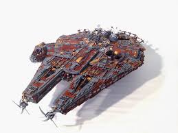 Steampunk Millenium Falcon Steampunk Lego Lego Millenium Falcon Millennium Falcon Lego