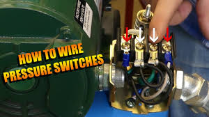 Split air conditioner wiring diagram. How To Wire A Pressure Switch Youtube