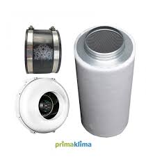 Cooltube 125 mm 400/600 w de prima klima est un réflecteur tubulaire refroidit par l'air, de 125 mm de diamètre, avec finitions de couleurs blanches. Pack Extracteur Prima Klima 125mm 400m3 H Filtre A Charbon Jonction