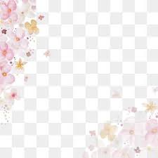 Pink Flower Annular Border Flower Clipart Frame Pink Border Png And Vector With Transparent Background For Free Download Pink Watercolor Flower Floral Vector Png Watercolor Flower Background