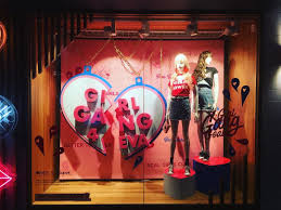 Supre Melbourne Central Victoria Australia Girl Gang 4 Eva Creative By Rmit Visual Merchandising Stude Visual Merchandising Visual Retail Inspiration