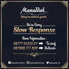 Check spelling or type a new query. Afwan Slow Respon Mawaddah Indonesia Facebook