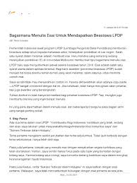 Anda dapat melihat dengan jelas. Contoh Essay Kontribusiku Bagi Indonesia Sketsa