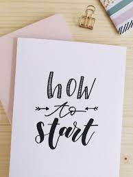 Wie soll ich überhaupt anfangen? Handlettering Lernen Richtig Starten Rosy Grey