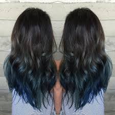 Give your hair a splash of blue. 25 Black And Blue Hair Color Ideas May 2020