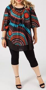 Tunique et blouse grande taille originale, bohème, colorée et ethnique. Tunique Grande Taille Pas Chere Originale Coloree Envia