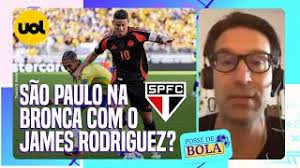 'James vai ser muito mal recebido se voltar ao São Paulo', diz Arnaldo