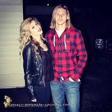 Kurt Cobain And Courtney Love Couple Costume