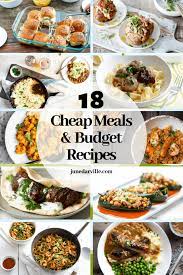 18 Cheap Meals Budget Recipes Simple Tasty Good Cheap Meals Healthy Eating Recipes Recipes