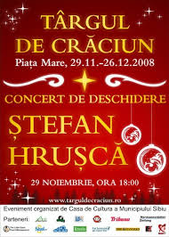 Localnicii si turistii pot gasi cadouri sau preparate specifice in cele 70 de casute ale expozantilor prezenti anul acesta la sibiu la targul de craciun. Targul De Craciun In Sibiu 2008 Targuri In Sibiu
