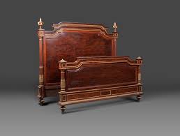 Other classical motifs, like lyres (image 6), wreaths and incense burners (image 7), cornucopias, and even. Mahogany Bed Style Of Louis Xvi Soubrier Rent Furniture Bed Xviiith