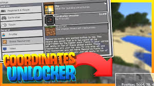 For more details on all the settings for the server.properties file you. See Your Coordinates At All Times Mcpe Coordinates Unlocker Minecraft Pe Pocket Edition Youtube