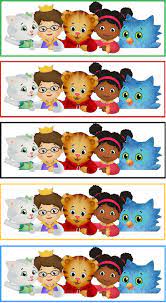 Bookmarks Daniel Tiger Birthday Tiger Birthday Party Daniel Tiger Birthday Party
